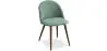 Buy Dining Chair - Upholstered in Fabric - Scandinavian Style - Bennett Pastel blue 58982 - in the UK