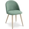 Buy Dining Chair - Upholstered in Fabric - Scandinavian Style - Bennett  Pastel blue 59261 at MyFaktory