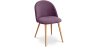 Buy Dining Chair - Upholstered in Fabric - Scandinavian Style - Bennett  Purple 59261 - prices
