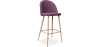 Buy Bar stool Bennett Scandinavian Design Premium - 76cm Purple 59356 - in the UK