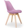 Buy Brielle Scandinavian design Chair with cushion Pastel Purple 58293 - prices