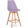 Buy Premium Brielle Scandinavian design bar stool with cushion - Wood Pastel Purple 59278 with a guarantee