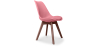 Buy Brielle Scandinavian design Premium Chair with cushion - Dark Legs Pastel pink 59953 - prices