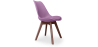 Buy Brielle Scandinavian design Premium Chair with cushion - Dark Legs Pastel Purple 59953 at MyFaktory