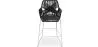 Buy Bar Stool Design Boho Bali Rattan Synthetic 75cm - Zane Black 60005 - prices
