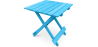 Buy Garden Table - Adirondack Wood Side Table  - Anela Turquoise 60007 in the United Kingdom