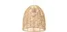 Buy Hanging Lamp Boho Bali Design Natural Rattan - Tuan Light natural wood 60030 - in the UK
