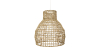 Buy Hanging Lamp Boho Bali Design Natural Rattan - Chi Natural wood 60031 - in the UK