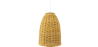 Buy Hanging Lamp Boho Bali Design Natural Rattan - Cam Natural wood 60041 - in the UK