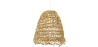 Buy Hanging Lamp Boho Bali Design Natural Rattan - Chiwa Natural wood 60049 - in the UK