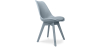 Buy Premium Brielle Scandinavian Design chair with cushion Light grey 59277 in the United Kingdom