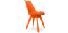 Buy Premium Brielle Scandinavian Design chair with cushion Orange 59277 - in the UK