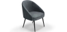 Buy Dining Chair Upholstered Velvet - Cenai Light grey 60076 - prices