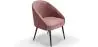 Buy Dining Chair Upholstered Velvet - Cenai Pink 60076 - in the UK