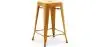 Buy Bar Stool - Industrial Design - 60cm - New Edition - Metalix Gold 60122 in the United Kingdom