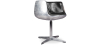 Buy Brandy Chair Aviator - Premium Leather & Aluminium Black 48384 - in the UK