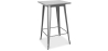 Buy Bar Table Bistrot Metalix industrial Metal - 100cm- New Edition Steel 60127 - in the UK