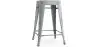 Buy Bar Stool - Industrial Design - 60cm - New Edition - Metalix Light grey 60122 with a guarantee