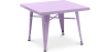 Buy Kid Table Bistrot Metalix Industrial Metal - New Edition Purple 60135 - prices
