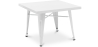 Buy Kid Table Bistrot Metalix Industrial Metal - New Edition White 60135 - prices