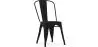 Buy Dining chair Bistrot Metalix industrial Metal - New Edition Black 60136 - prices