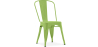 Buy Dining chair Bistrot Metalix industrial Metal - New Edition Light green 60136 - in the UK