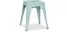 Buy Industrial Design Stool - 45cm - New Edition - Metalix Pale green 60139 in the United Kingdom
