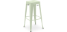 Buy Bar Stool - Industrial Design - 76cm - Metalix Pale green 60148 in the United Kingdom