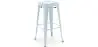 Buy Bar Stool – Industrial Style – Steel – 76 cm – Metalix Grey blue 60148 home delivery