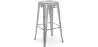 Buy Bar Stool - Industrial Design - 76cm - New Edition- Metalix Steel 60149 - prices