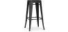 Buy Bar Stool - Industrial Design - 76cm - New Edition- Metalix Black 60149 - prices