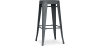Buy Bar Stool - Industrial Design - 76cm - New Edition- Metalix Dark grey 60149 in the United Kingdom