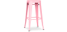 Buy Bar Stool - Industrial Design - 76cm - New Edition- Metalix Pink 60149 at MyFaktory