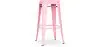 Buy Bar Stool - Industrial Design - 76cm - New Edition- Metalix Pink 60149 - in the UK