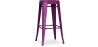 Buy Bar Stool - Industrial Design - 76cm - New Edition- Metalix Purple 60149 in the United Kingdom