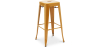 Buy Bar Stool - Industrial Design - 76cm - New Edition- Metalix Gold 60149 - in the UK