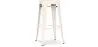 Buy Bar Stool - Industrial Design - 76cm - New Edition- Metalix Cream 60149 - in the UK