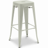 Buy Bar Stool - Industrial Design - 76cm - New Edition- Metalix Pale green 60149 in the United Kingdom