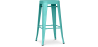 Buy Bar Stool - Industrial Design - 76cm - New Edition- Metalix Pastel green 60149 - in the UK