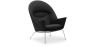 Buy Oculus Armchair - Fabric Black 57151 - in the UK