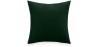 Buy Velvet square cushion (45x45 CM) - Lenay Dark green 60155 - in the UK
