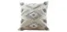 Buy Square Cotton Cushion Boho Bali Style (45x45 cm) cover + filling - Trey Grey 60156 - in the UK