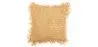 Buy Square Boho Bali Cushion, Raffia cover + filling - Alizon Natural 60197 - in the UK