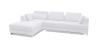 Buy Duve  Design Sofa (3 seats) - Right Angle - Fabric White 16613 - in the UK