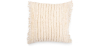 Buy Square Cotton Cushion in Boho Bali Style cover + filling - Forala Cream 60210 - in the UK