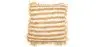 Buy Square Boho Bali Cushion, Raffia cover + filling - Candice Cream 60213 - in the UK