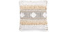 Buy Square Cotton Cushion in Boho Bali Style cover + filling - Estelle Multicolour 60227 - in the UK