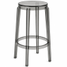 Buy Bar Stool - 65cm - Design Transparent - Pauline  Light grey 29573 - prices