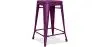 Buy Bistrot Metalix Stool  Matte Metal - 60cm - New edition Purple 60324 with a guarantee