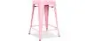 Buy Bistrot Metalix Stool  Matte Metal - 60cm - New edition Pink 60324 home delivery